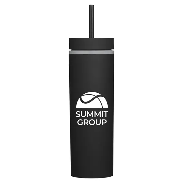 Adventure 16 oz Insulated Tumbler With Straw - Adventure 16 oz Insulated Tumbler With Straw - Image 1 of 8