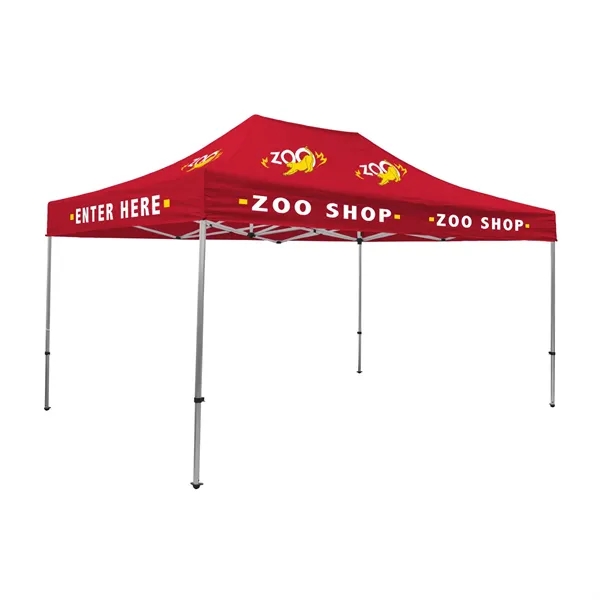 15' Premium Tent Kit (Imprinted, 10 Locations) - 15' Premium Tent Kit (Imprinted, 10 Locations) - Image 9 of 11