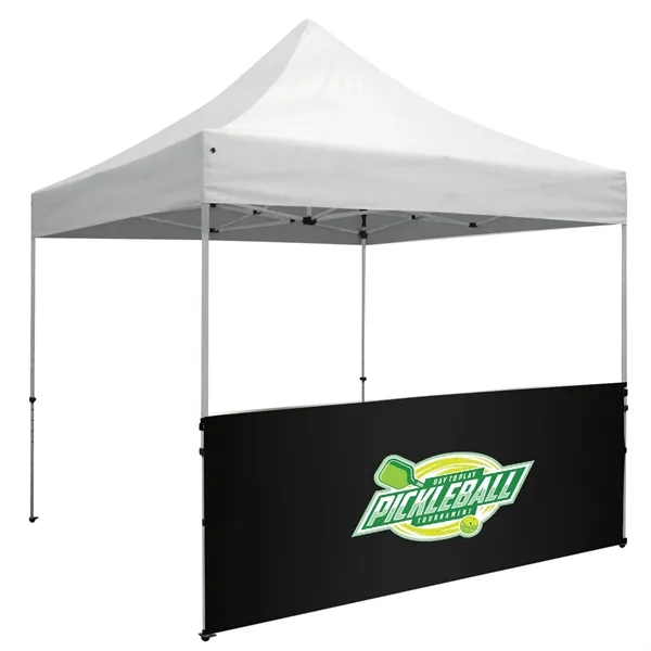 Custom 10' Deluxe/Economy Tent Half Wall Kit (Full-Color Imprint)