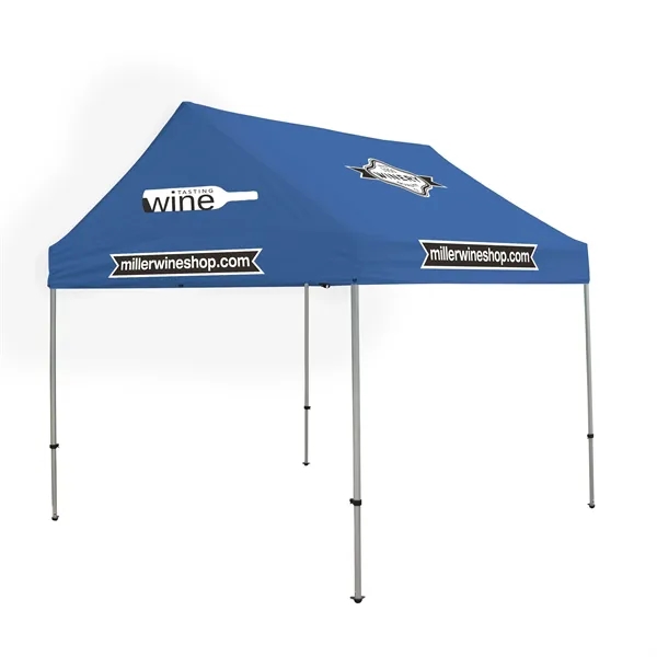 10' Gable Tent Kit (Full-Color Imprint, 4 Locations) - 10' Gable Tent Kit (Full-Color Imprint, 4 Locations) - Image 6 of 13