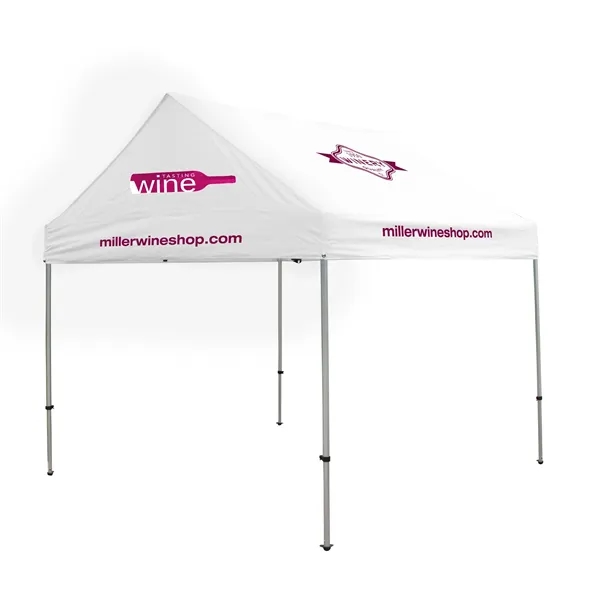 10' Gable Tent Kit (Full-Color Imprint, 4 Locations) - 10' Gable Tent Kit (Full-Color Imprint, 4 Locations) - Image 10 of 13