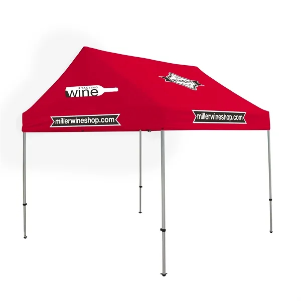 10' Gable Tent Kit (Full-Color Imprint, 4 Locations) - 10' Gable Tent Kit (Full-Color Imprint, 4 Locations) - Image 12 of 13