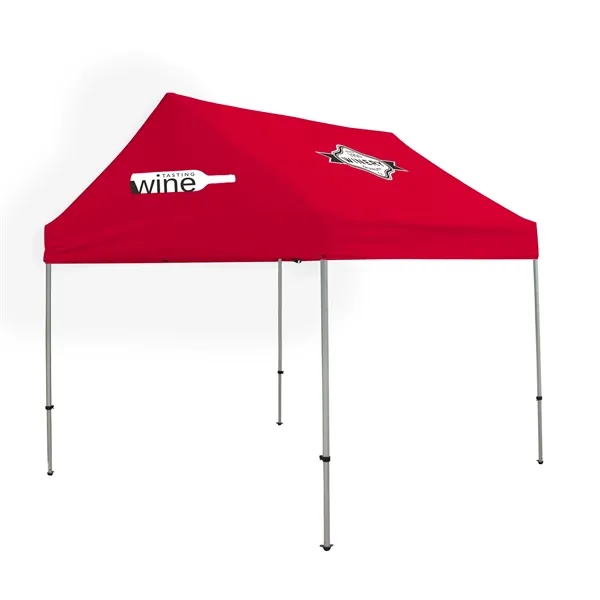 10' Gable Tent Kit  (Full-Color Imprint, 2 Locations) - 10' Gable Tent Kit  (Full-Color Imprint, 2 Locations) - Image 10 of 13