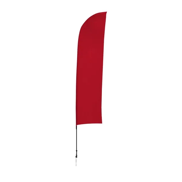 10.5' Solid-Color Blade Sail Sign Flag, 1-Sided, Scissor - 10.5' Solid-Color Blade Sail Sign Flag, 1-Sided, Scissor - Image 7 of 27