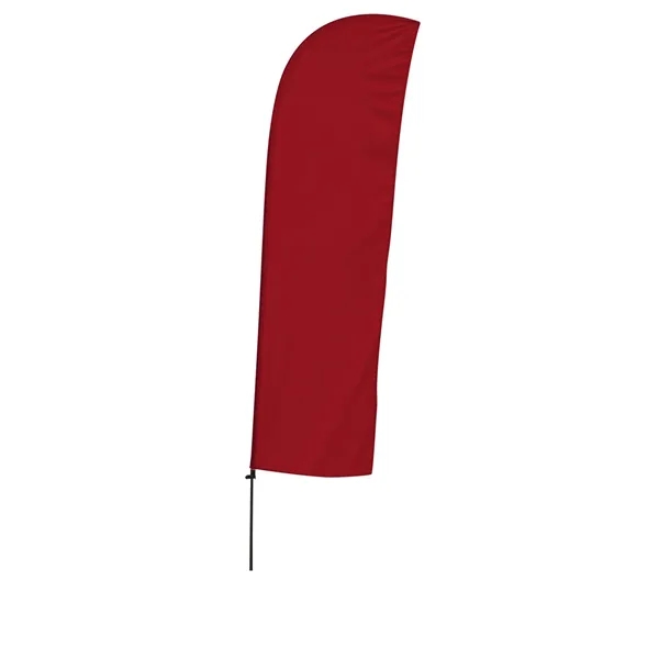 10.5' Solid-Color Blade Sail Sign Flag, 1-Sided, Scissor - 10.5' Solid-Color Blade Sail Sign Flag, 1-Sided, Scissor - Image 22 of 27