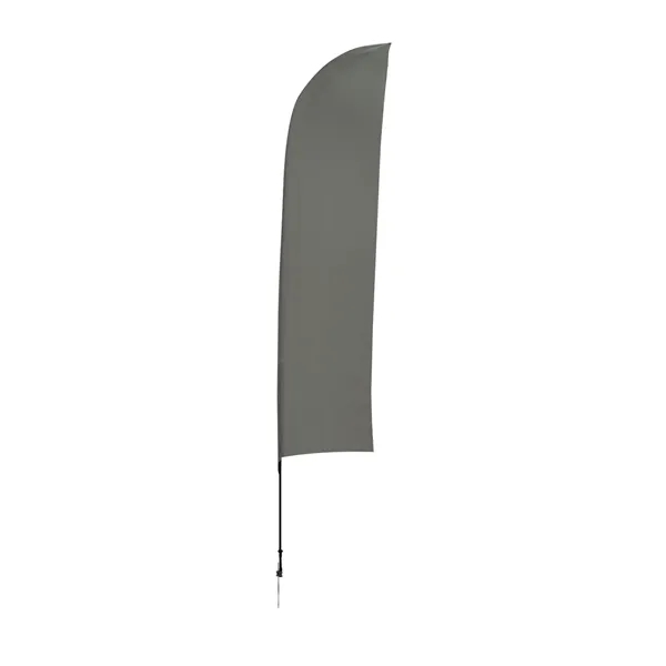 10.5' Solid-Color Blade Sail Sign Flag, 1-Sided, Scissor - 10.5' Solid-Color Blade Sail Sign Flag, 1-Sided, Scissor - Image 25 of 27