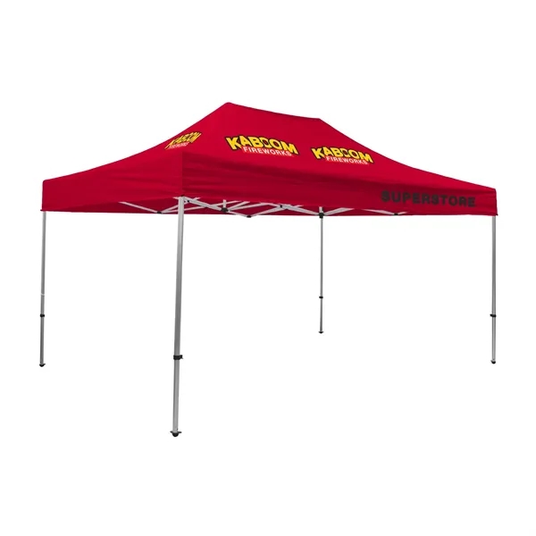 15' Premium Tent Kit (Imprinted, 4 Locations) - 15' Premium Tent Kit (Imprinted, 4 Locations) - Image 9 of 11