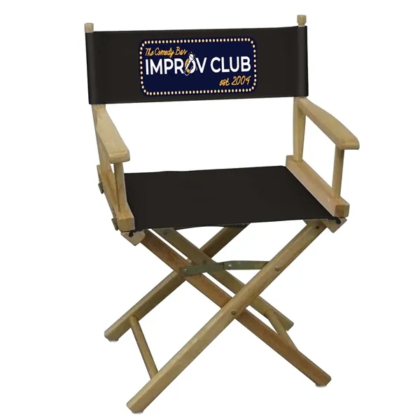 Table-Height Director's Chair (Full-Color Imprint) - Table-Height Director's Chair (Full-Color Imprint) - Image 4 of 12