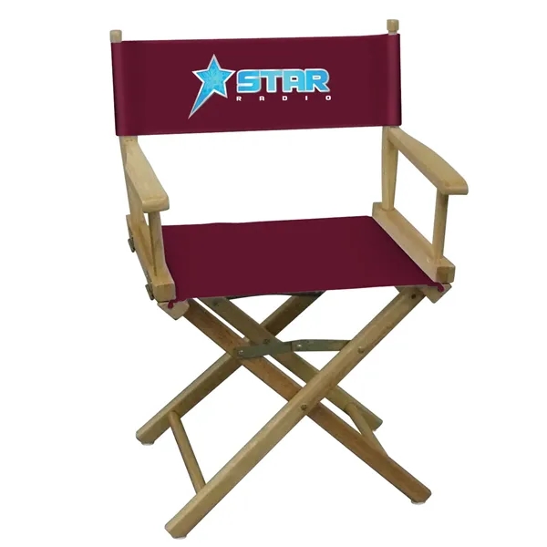 Table-Height Director's Chair (Full-Color Imprint) - Table-Height Director's Chair (Full-Color Imprint) - Image 5 of 12