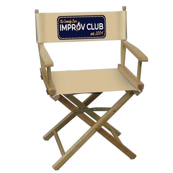 Table-Height Director's Chair (Full-Color Imprint) - Table-Height Director's Chair (Full-Color Imprint) - Image 7 of 12