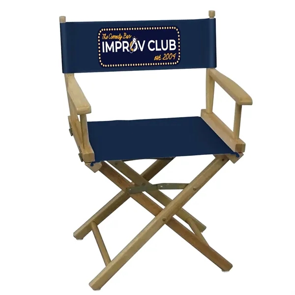 Table-Height Director's Chair (Full-Color Imprint) - Table-Height Director's Chair (Full-Color Imprint) - Image 8 of 12