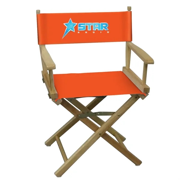 Table-Height Director's Chair (Full-Color Imprint) - Table-Height Director's Chair (Full-Color Imprint) - Image 9 of 12
