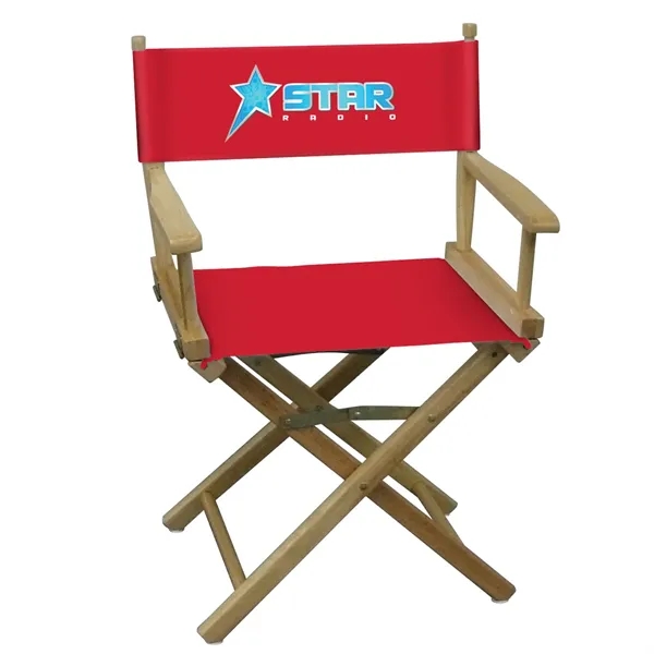 Table-Height Director's Chair (Full-Color Imprint) - Table-Height Director's Chair (Full-Color Imprint) - Image 10 of 12