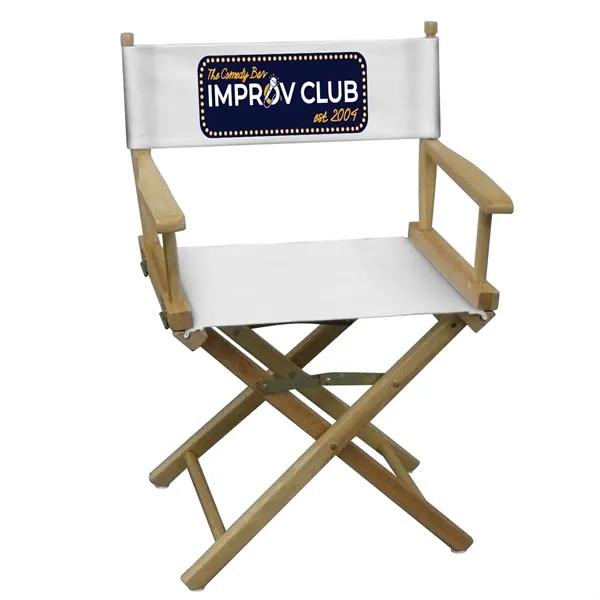 Table-Height Director's Chair (Full-Color Imprint) - Table-Height Director's Chair (Full-Color Imprint) - Image 12 of 12
