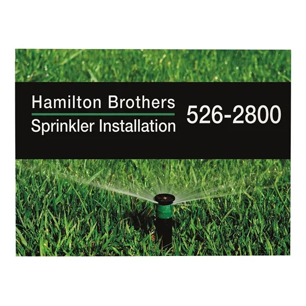24" x 18" Corrugated Plastic Sign (Single-Sided) - 24" x 18" Corrugated Plastic Sign (Single-Sided) - Image 2 of 2