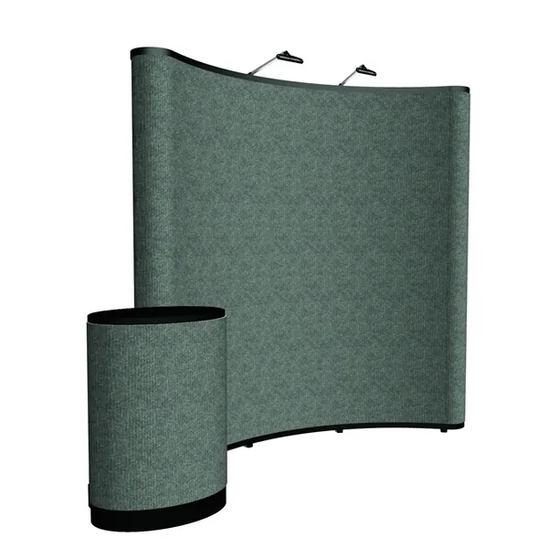 8' Curved Show 'N Rise Floor Display Kit (Fabric) - 8' Curved Show 'N Rise Floor Display Kit (Fabric) - Image 4 of 7
