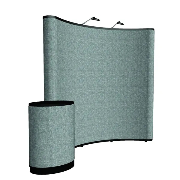 8' Curved Show 'N Rise Floor Display Kit (Fabric) - 8' Curved Show 'N Rise Floor Display Kit (Fabric) - Image 7 of 7