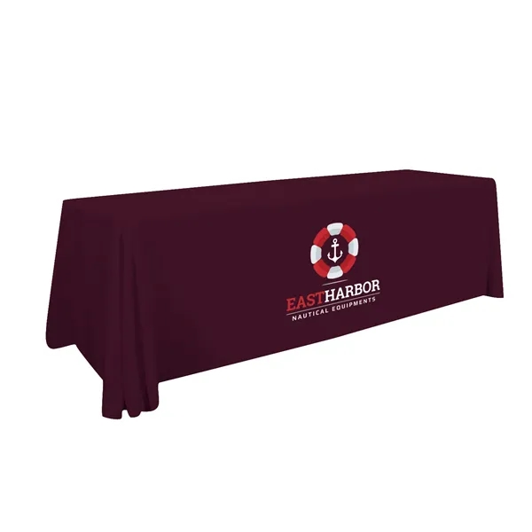 8' Stain-Resistant 4-Sided Throw (One Imprint Location) - 8' Stain-Resistant 4-Sided Throw (One Imprint Location) - Image 14 of 18