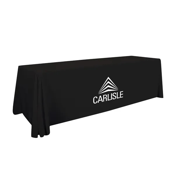 8' Value Lite Table Throw (White Imprint, One Location) - 8' Value Lite Table Throw (White Imprint, One Location) - Image 1 of 5
