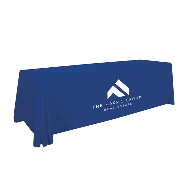8' Value Lite Table Throw (White Imprint, One Location) - 8' Value Lite Table Throw (White Imprint, One Location) - Image 4 of 5