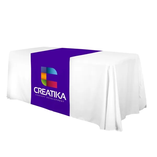 28"  LazerLine Table Runner Full-Color Front Only - 28"  LazerLine Table Runner Full-Color Front Only - Image 4 of 29