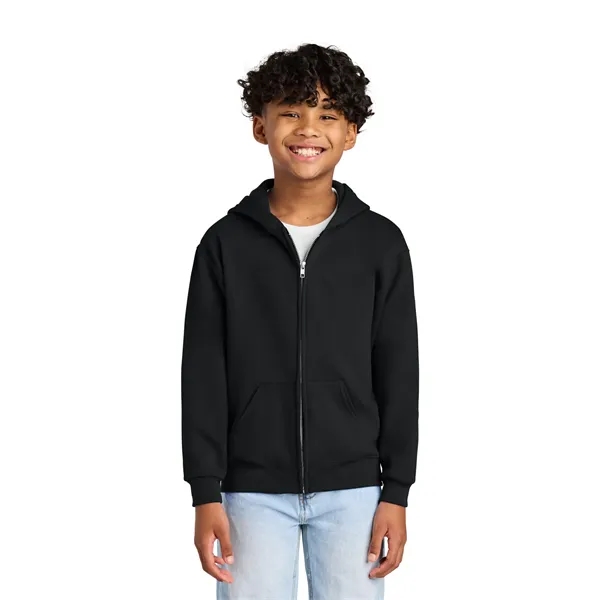 Jerzees - Youth NuBlend Full-Zip Hooded Sweatshirt. - Jerzees - Youth NuBlend Full-Zip Hooded Sweatshirt. - Image 0 of 24