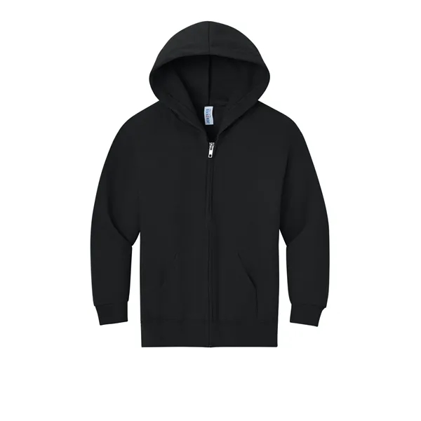 Jerzees - Youth NuBlend Full-Zip Hooded Sweatshirt. - Jerzees - Youth NuBlend Full-Zip Hooded Sweatshirt. - Image 3 of 24