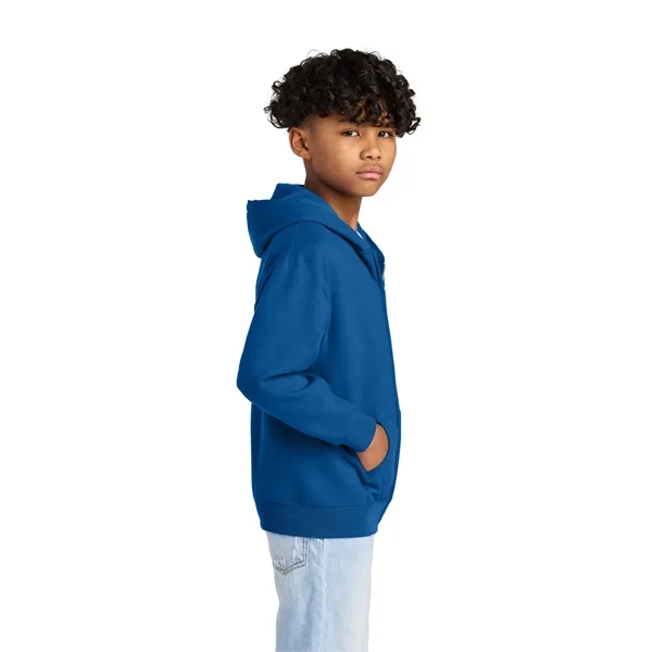 Jerzees - Youth NuBlend Full-Zip Hooded Sweatshirt. - Jerzees - Youth NuBlend Full-Zip Hooded Sweatshirt. - Image 11 of 24