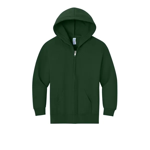 Jerzees - Youth NuBlend Full-Zip Hooded Sweatshirt. - Jerzees - Youth NuBlend Full-Zip Hooded Sweatshirt. - Image 18 of 24