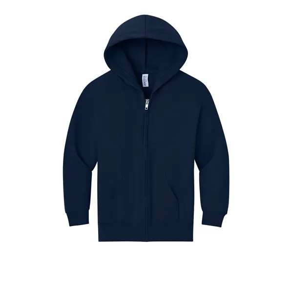 Jerzees - Youth NuBlend Full-Zip Hooded Sweatshirt. - Jerzees - Youth NuBlend Full-Zip Hooded Sweatshirt. - Image 23 of 24