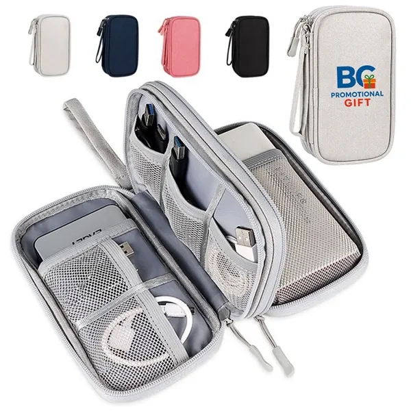 Electronic Cable Organizer Bag Pouch - Electronic Cable Organizer Bag Pouch - Image 0 of 4