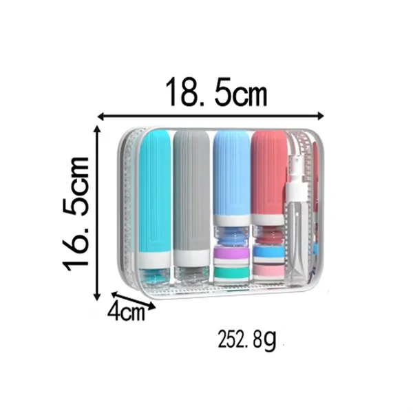 Silicone Travel Containers - Silicone Travel Containers - Image 1 of 6