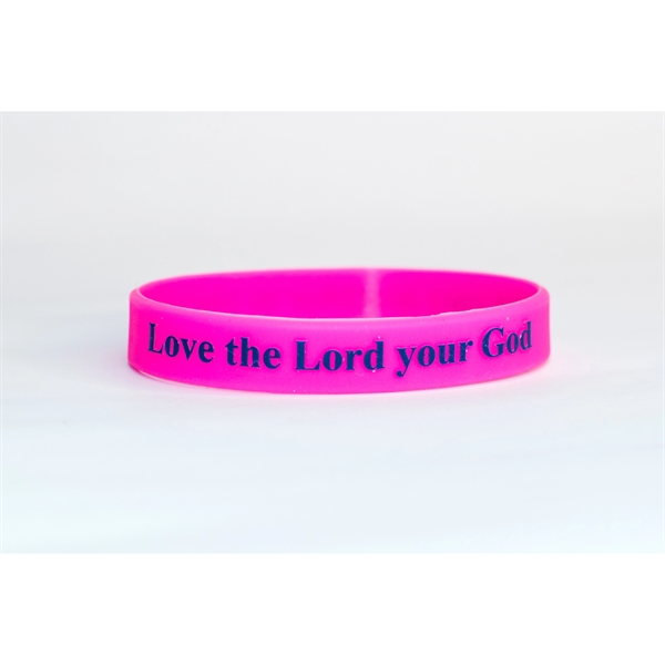 Printed Silicone Wristband - Printed Silicone Wristband - Image 11 of 32