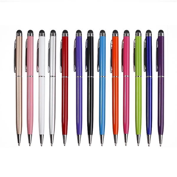 2-in-1 Stylus and Pen for Touch Screen Devices - 2-in-1 Stylus and Pen for Touch Screen Devices - Image 0 of 13