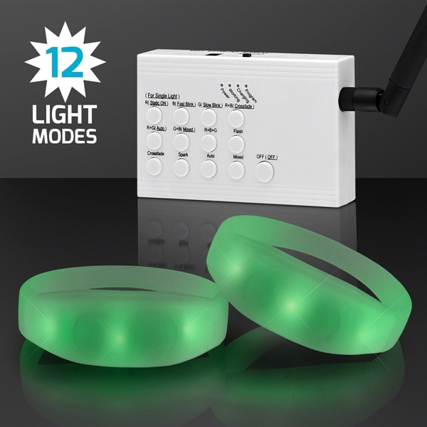 Remote Activated LED Bracelets - Remote Activated LED Bracelets - Image 5 of 7