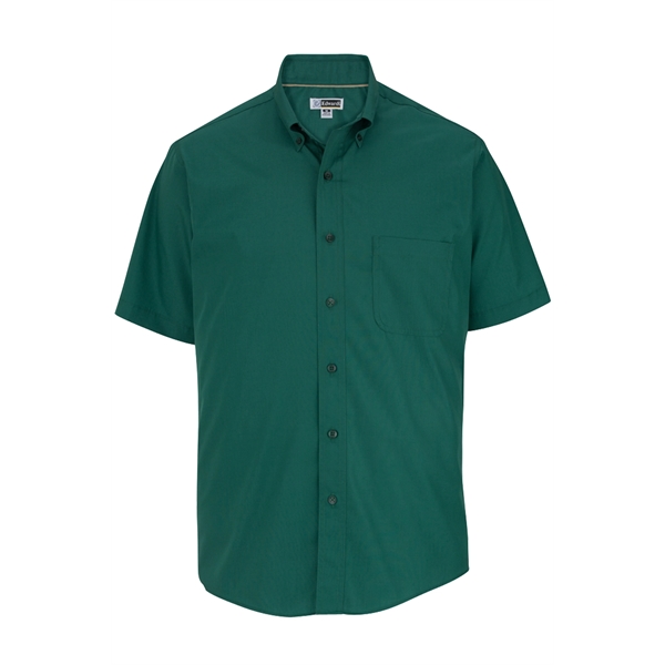 Men's Lightweight Short Sleeve Poplin Shirt - Men's Lightweight Short Sleeve Poplin Shirt - Image 5 of 9