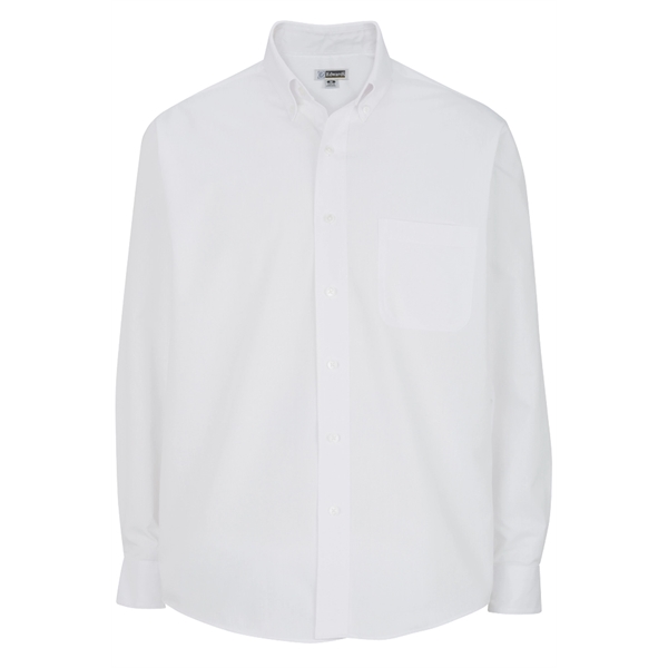Men's Lightweight Long Sleeve Poplin Shirt - Men's Lightweight Long Sleeve Poplin Shirt - Image 2 of 9