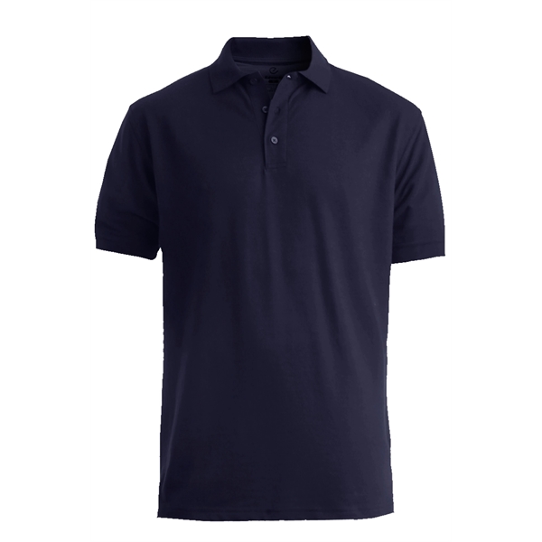 Men's Blended Pique Short Sleeve Polo - Men's Blended Pique Short Sleeve Polo - Image 1 of 6