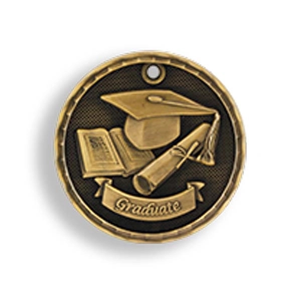 2" 3D Stock Medals - 2" 3D Stock Medals - Image 10 of 30