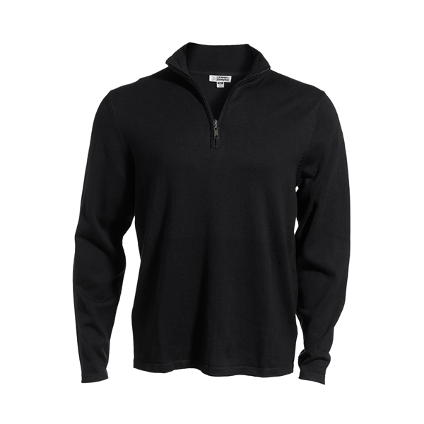Quarter Zip Fine Gauge Sweater - Quarter Zip Fine Gauge Sweater - Image 2 of 2