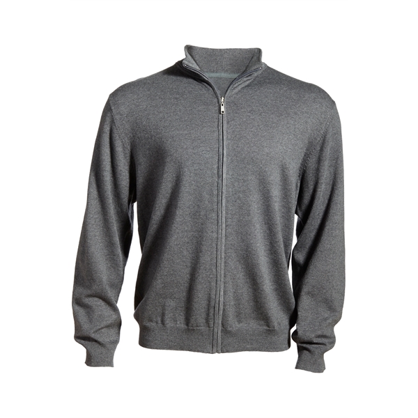 Full-Zip Fine Gauge Sweater - Full-Zip Fine Gauge Sweater - Image 1 of 2