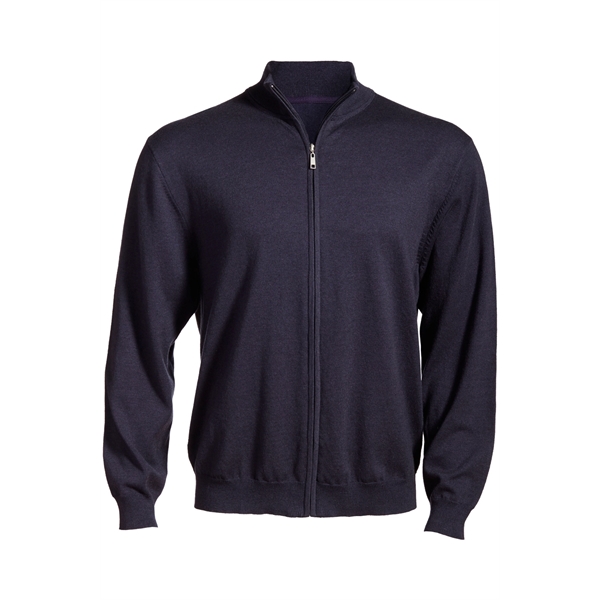 Full-Zip Fine Gauge Sweater - Full-Zip Fine Gauge Sweater - Image 0 of 2