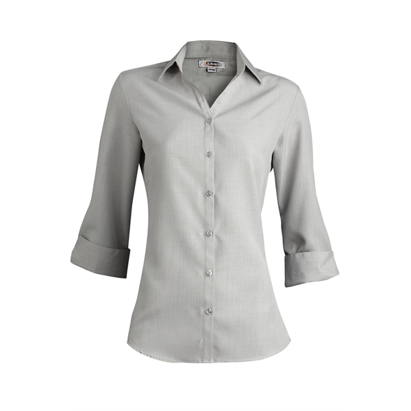 Ladies' Batiste 3/4 Sleeve Blouse - Ladies' Batiste 3/4 Sleeve Blouse - Image 3 of 5