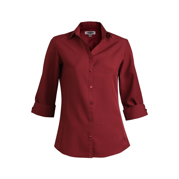 Ladies' Batiste 3/4 Sleeve Blouse - Ladies' Batiste 3/4 Sleeve Blouse - Image 2 of 5