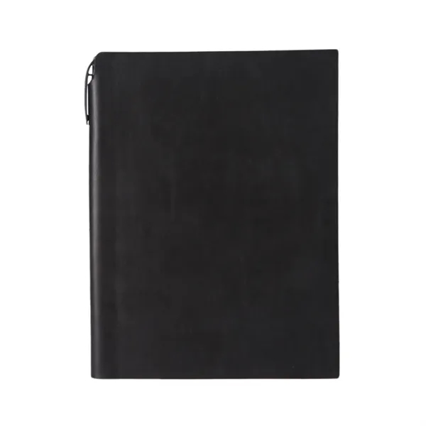 A5 Soft PU Cover Journal Notebook W/ Pen, Debossed Custom - A5 Soft PU Cover Journal Notebook W/ Pen, Debossed Custom - Image 5 of 9