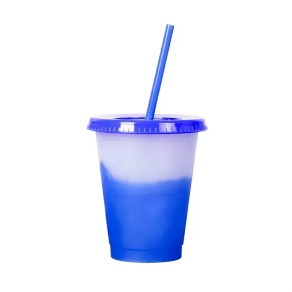 MOQ50 16 Oz. Cold Color Changing Plastic Cup - MOQ50 16 Oz. Cold Color Changing Plastic Cup - Image 6 of 9