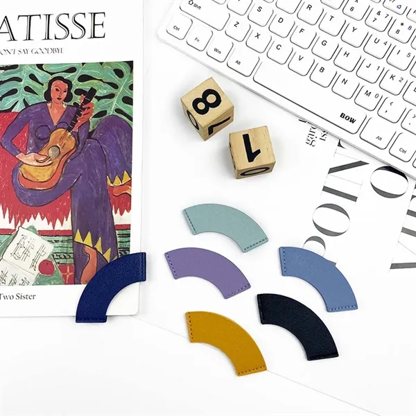 Reading lovers teachers school office cute leather bookmarks - Reading lovers teachers school office cute leather bookmarks - Image 3 of 4