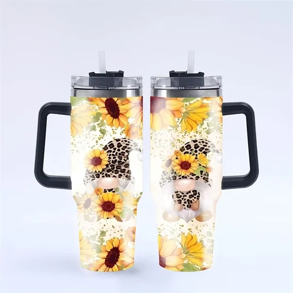 40 Oz. Christmas Theme Vacuum Tumbler with Lid and Straw - 40 Oz. Christmas Theme Vacuum Tumbler with Lid and Straw - Image 15 of 28