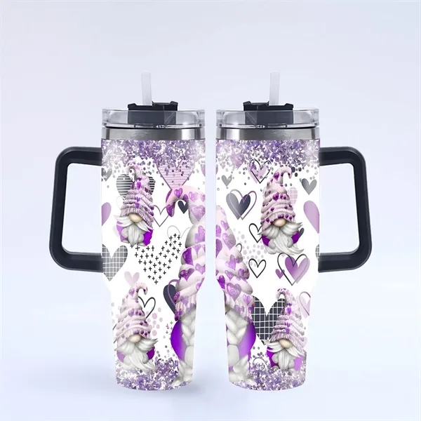 40 Oz. Christmas Theme Vacuum Tumbler with Lid and Straw - 40 Oz. Christmas Theme Vacuum Tumbler with Lid and Straw - Image 28 of 28