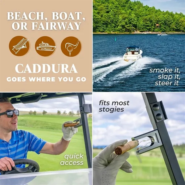 Golf Accessory Magnetic Cigar Holder - Golf Accessory Magnetic Cigar Holder - Image 2 of 4